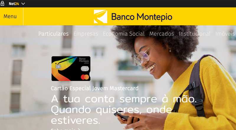 Informações gerais - Banco Montepio